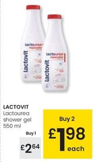 Oferta de Lactovit - Lactourea Shower Gel por 2,64€ en Eroski