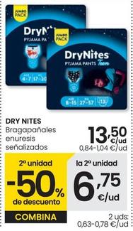 Oferta de Drynites - Bragapanales Enuresis por 13,5€ en Eroski