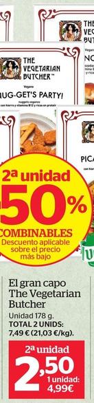 Oferta de The Vegetarian Butcher - El Gran Capo por 4,99€ en La Sirena