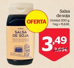 Oferta de Salsa De Soja por 3,49€ en La Sirena
