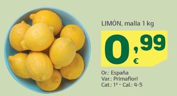 Oferta de Limon por 0,99€ en HiperDino