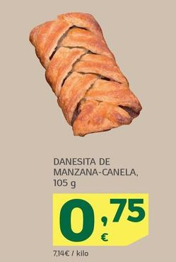 Oferta de Danesita De Manzana-canela por 0,75€ en HiperDino
