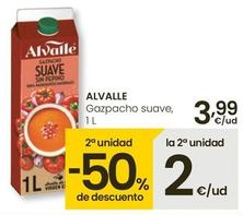 Oferta de Alvalle - Gazpacho Suave por 3,99€ en Eroski