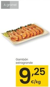 Oferta de Gambon Extragrande por 9,25€ en Eroski