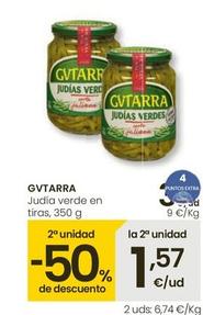 Oferta de Gvtarra - Judia Verde En Tiras por 3€ en Eroski