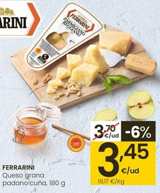 Oferta de Ferrarini - Queso Grana Padano Cuna por 3,45€ en Eroski