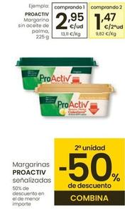 Oferta de Proactiv - Margarina Sin Aceite De Palma por 2,95€ en Eroski