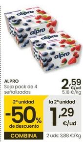 Oferta de Alpro - Soja Pack De Senalizados por 2,59€ en Eroski