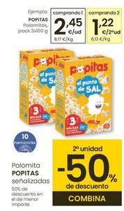 Oferta de Popitas - Palomitas por 2,45€ en Eroski