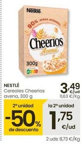 Oferta de Nestlé - Cereales Cheerios por 3,49€ en Eroski