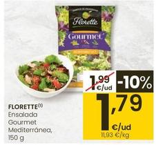 Oferta de Florette - Encalar Courmet Mediterránea por 1,79€ en Eroski