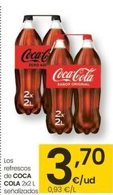 Oferta de Coca-cola - Los Refrescos por 3,7€ en Eroski