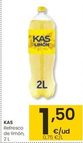 Oferta de Kas - Refresco De Limon por 1,5€ en Eroski