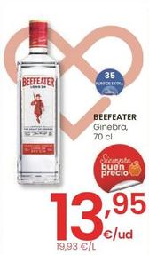 Oferta de Beefeater - Ginebra por 13,95€ en Eroski