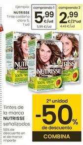 Oferta de Nutrisse - Tinte Costano Ciaro 5 por 5,99€ en Eroski
