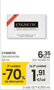 Oferta de Cygnetic - Decolorante por 6,35€ en Eroski