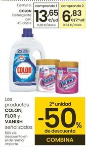 Oferta de Colon - Detergente Gel por 13,65€ en Eroski