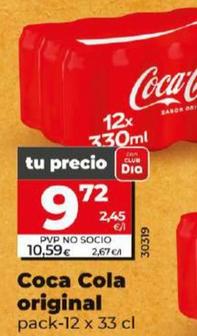 Oferta de Coca Cola Original por 9,72€ en Dia