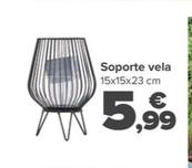 Oferta de Soporte Vela  por 5,99€ en Carrefour