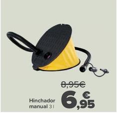 Oferta de Hinchador Manual 3 L por 6,95€ en Carrefour