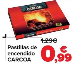 Oferta de Carcoa - Pastillas De Encendido por 0,99€ en Carrefour