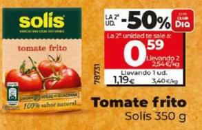 Oferta de Solís - Tomate Frito por 1,19€ en Dia