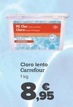 Oferta de Carrefour - Cloro Lento por 8,95€ en Carrefour