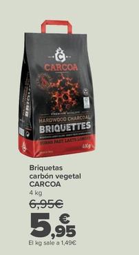 Oferta de Carcoa - Briquetas Carbon Vegetal por 5,95€ en Carrefour