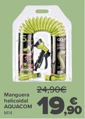 Oferta de Aquacom - Manguera Helicoidal por 19,9€ en Carrefour