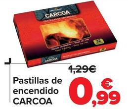 Oferta de Carcoa - Pastillas De Encendido por 0,99€ en Carrefour