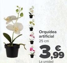 Oferta de Orquídea Artificial en Carrefour