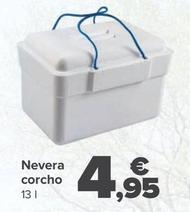 Oferta de Nevera Corcho por 4,95€ en Carrefour