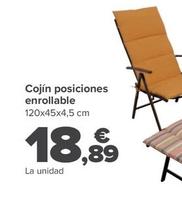 Oferta de Cojín Posiciones Enrollable por 18,89€ en Carrefour