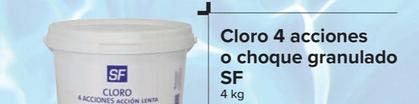 Oferta de Sf - Cloro 4 Acciones O Choque Granulado por 24,9€ en Carrefour