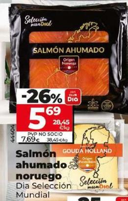 Oferta de Dia Seleccion Mundial - Salmon Ahumado Noruego por 5,69€ en Dia