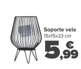 Oferta de Soporte Vela por 5,99€ en Carrefour