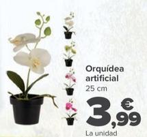 Oferta de Orquídea Artificial por 3,99€ en Carrefour