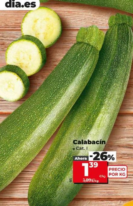 Oferta de Calabacin por 1,39€ en Dia