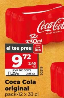 Oferta de Coca-Cola - Original por 9,72€ en Dia