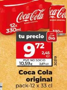 Oferta de Coca-cola - Original por 9,72€ en Dia