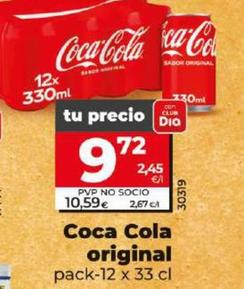 Oferta de Coca-cola - Original por 9,72€ en Dia