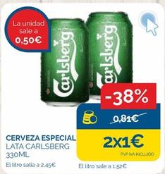 Oferta de Cerveza por 0,5€ en Supermercados La Despensa