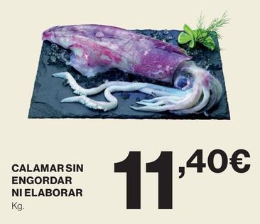 Oferta de Calamares por 11,4€ en El Corte Inglés