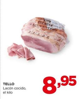 Oferta de Tello - Lacón Cocido por 8,95€ en Alimerka