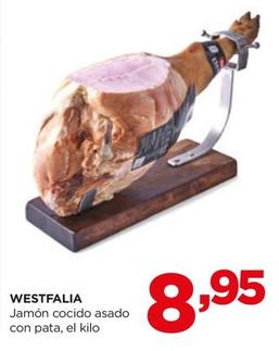 Oferta de Westfalia - Jamón Cocido Asado Con Pata por 8,95€ en Alimerka