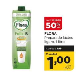 Oferta de Flora - Preparado Lácteo Ligero por 1,99€ en Alimerka