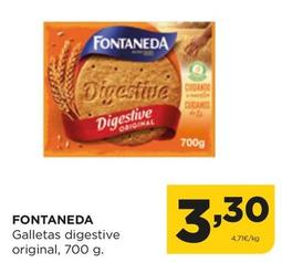 Oferta de Fontaneda - Galletas Digestive Original, por 3,3€ en Alimerka