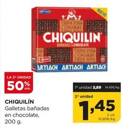 Oferta de Chiquilín - Galletas Bañadas En Chocolate por 2,89€ en Alimerka