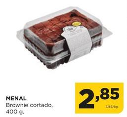 Oferta de Menal - Brownie Cortado por 2,85€ en Alimerka
