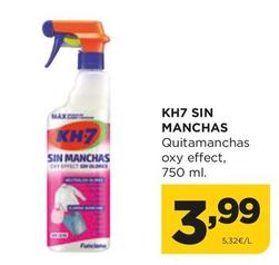 Oferta de Kh7 - Sin Manchas Quitamanchas Oxy Effect por 3,99€ en Alimerka